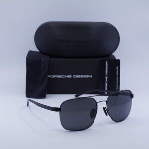 Final Price! Porsche Design P8922 A Black/Smoke Sunglasses